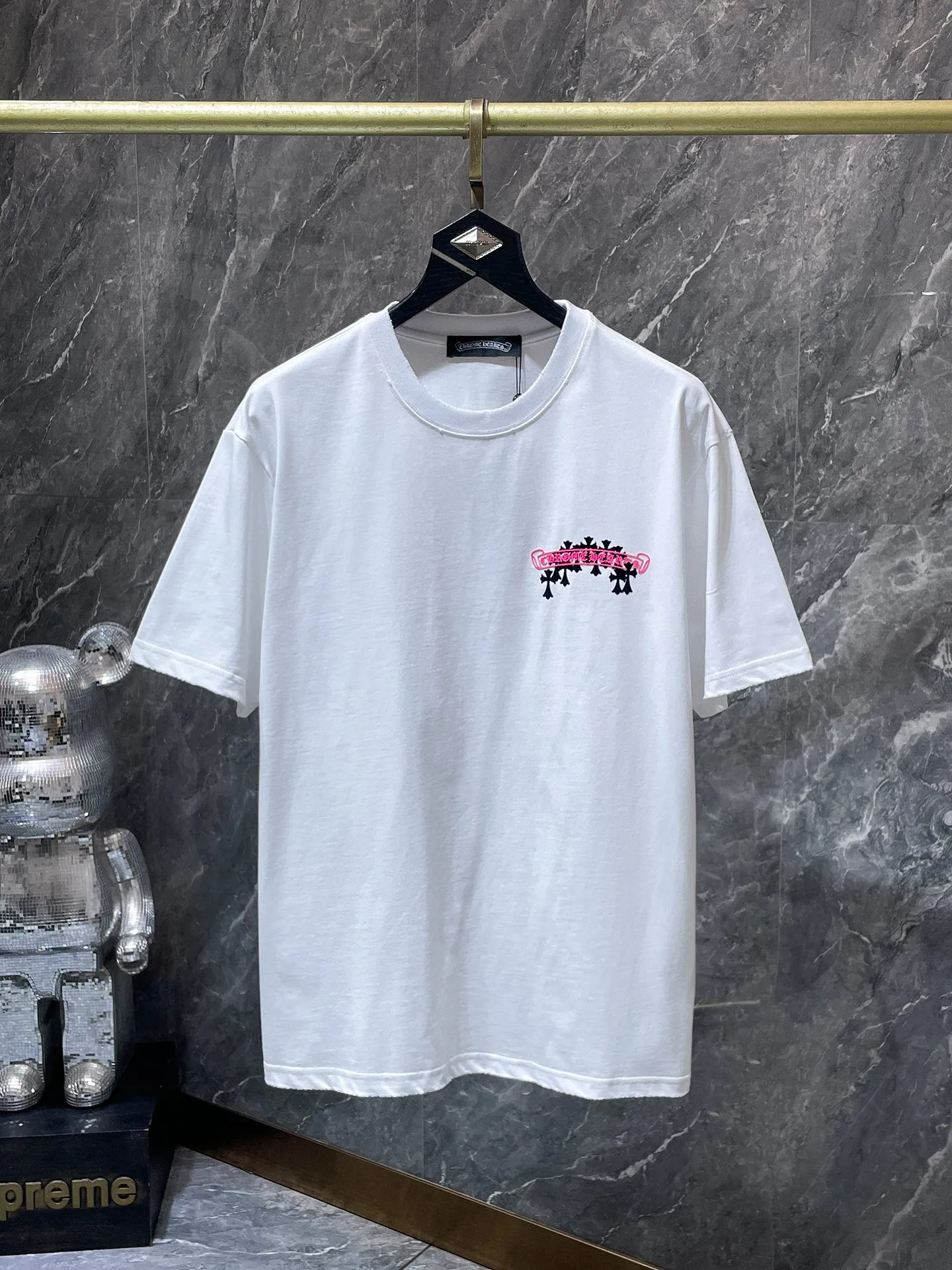 8215# Chrome Hearts 26ss g Classic 1 1 ：White，Black Sizes：S、M、L、XL